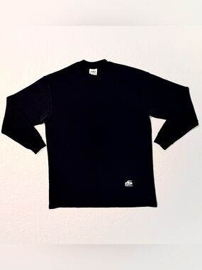Pro 5 | Super Heavy | Long Sleeve Thermal Shirt | Black | Size 2XL | Blank